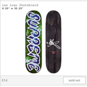 Supreme skateboard